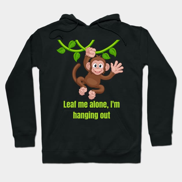 Funny Funky Monkey Hoodie by Bennybest